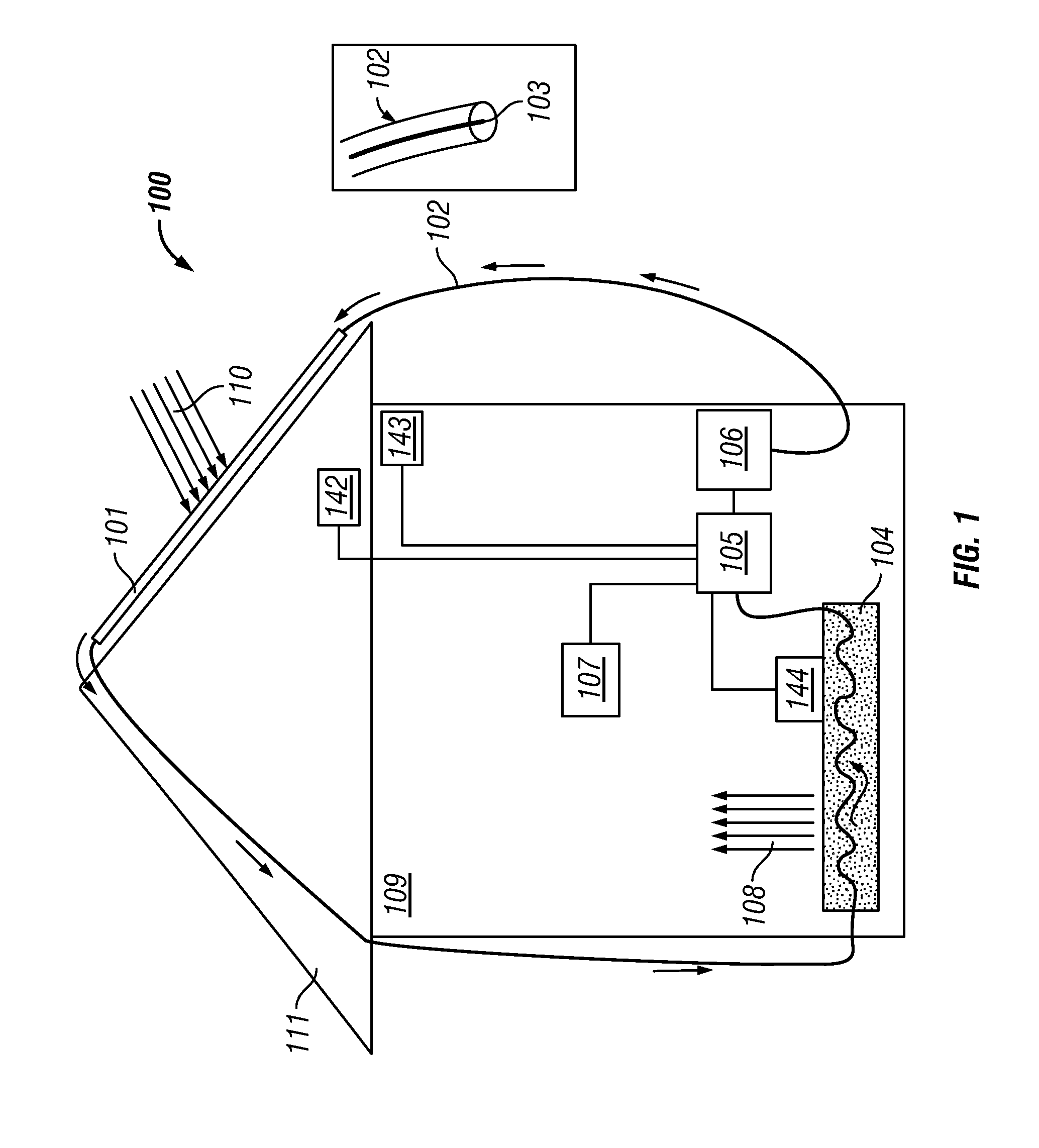 Solar thermal heating utilizing dynamic particle flow balancing