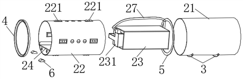 Battery arrangement structure and arrangement method