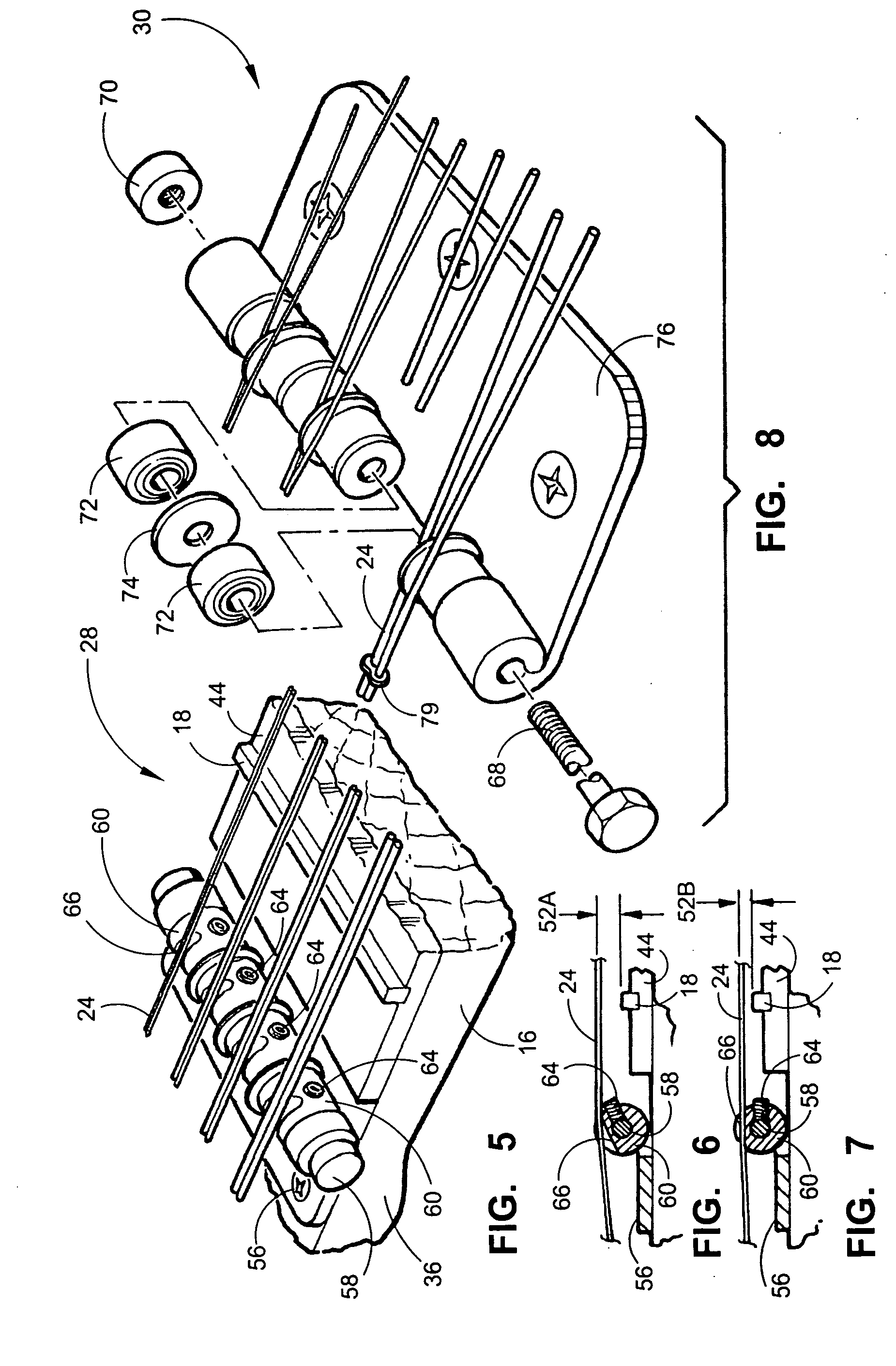 Compound musical instrument string configuration and support system