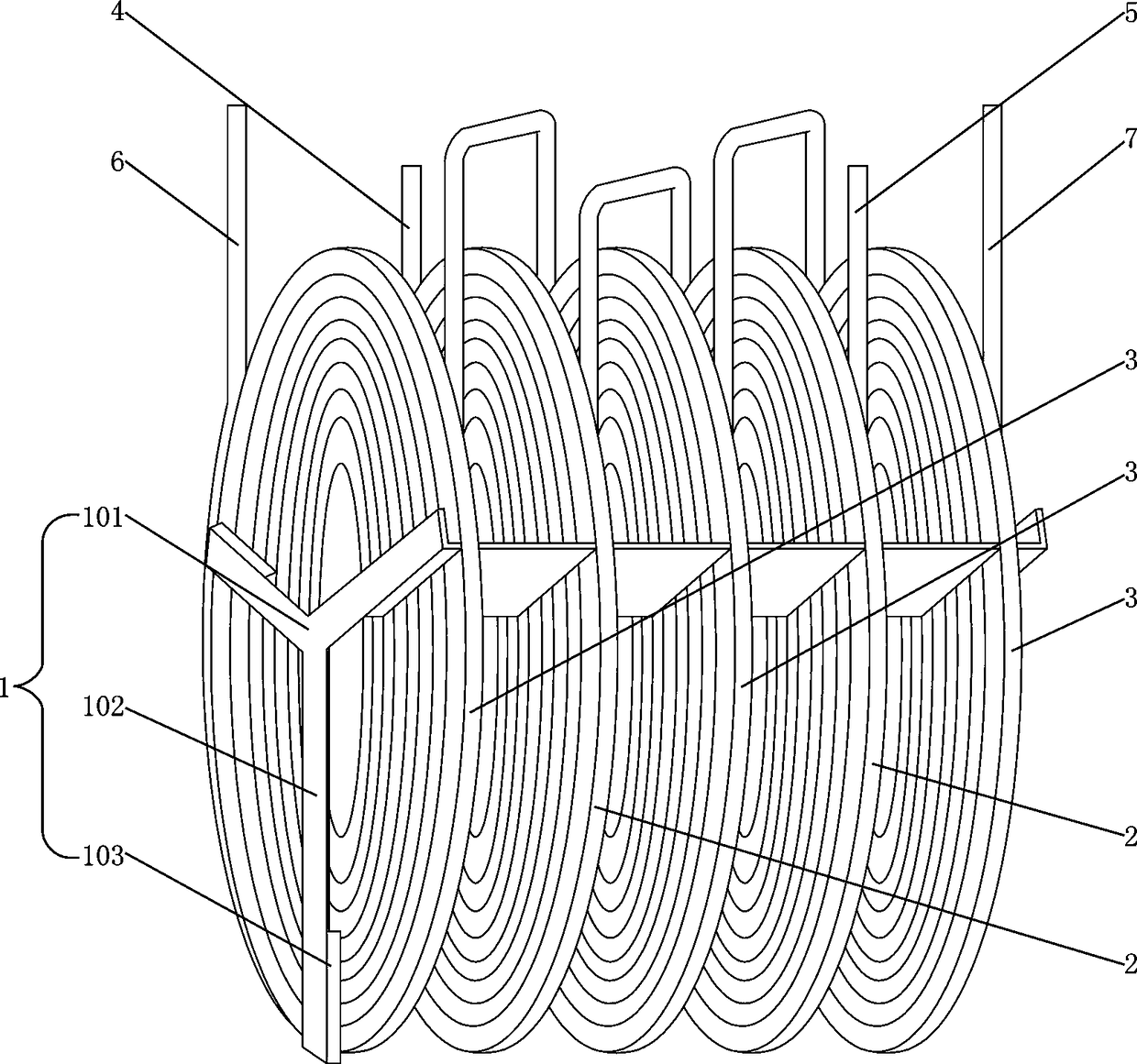 A heat exchange module of a direct cooling beverage machine