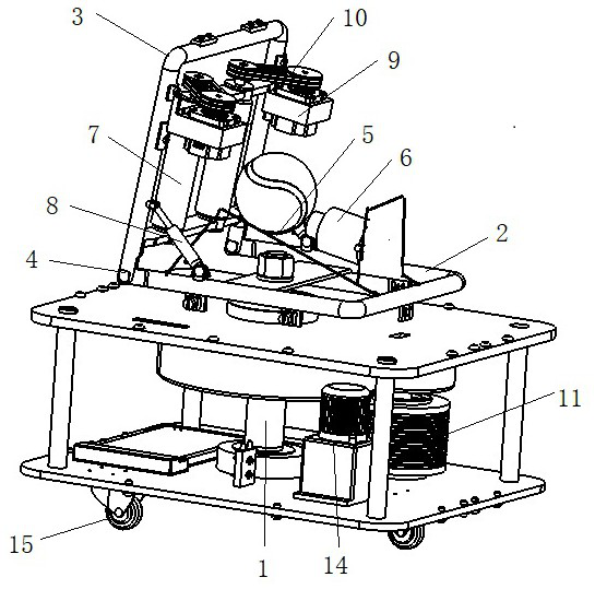 Tennis ball launcher