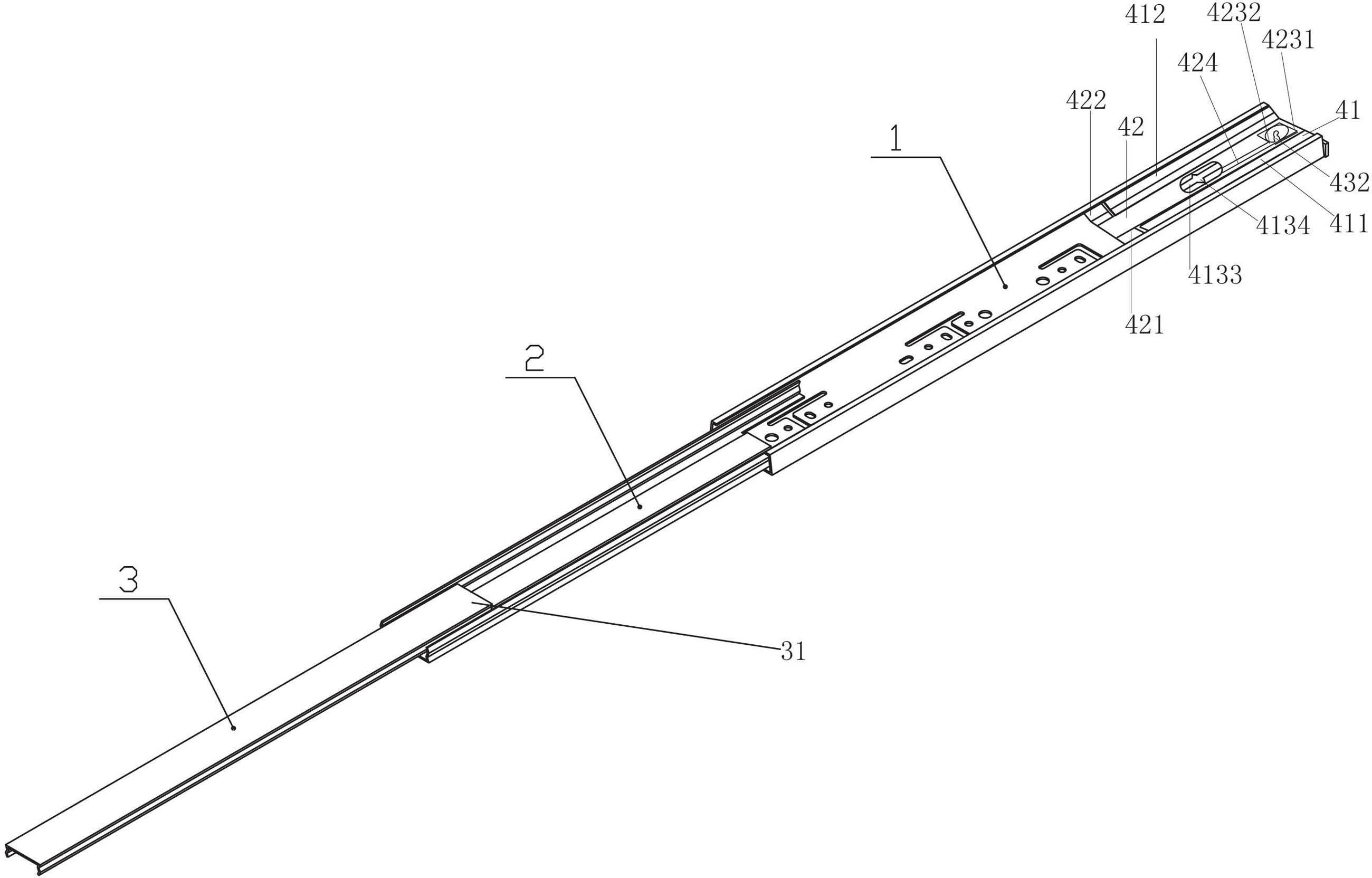 Drawer slide rail capable of preventing automatic opening of drawer