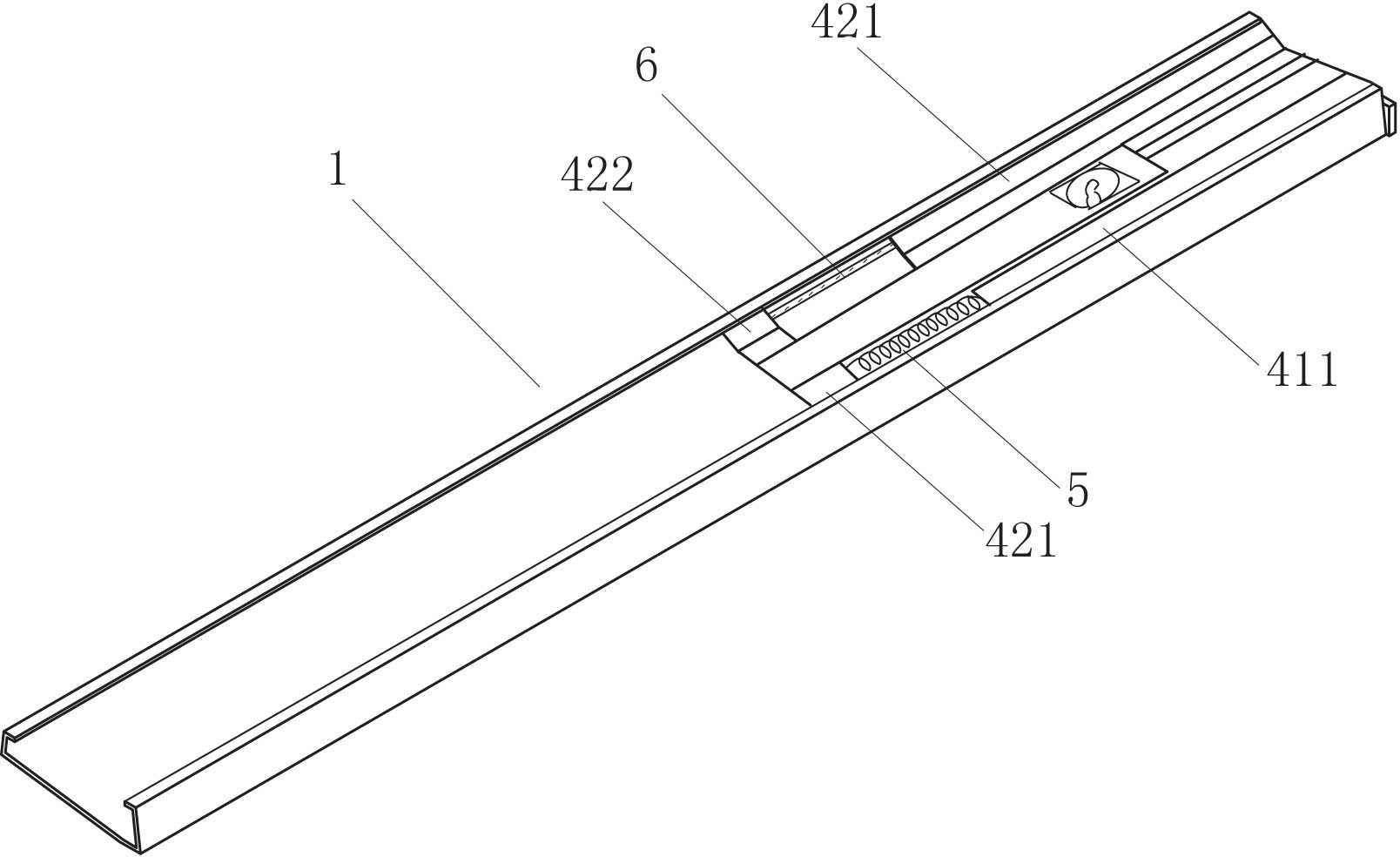 Drawer slide rail capable of preventing automatic opening of drawer