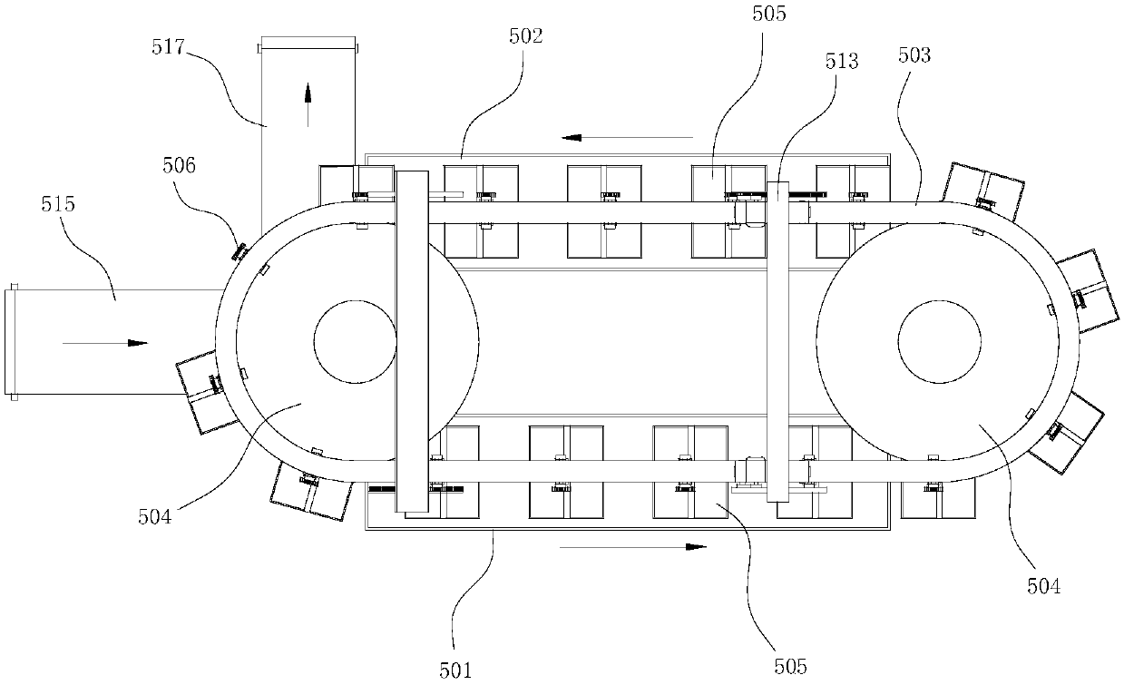 Osmunda cinnamomea blanching and conveying mechanism with self-lifting lifting tool