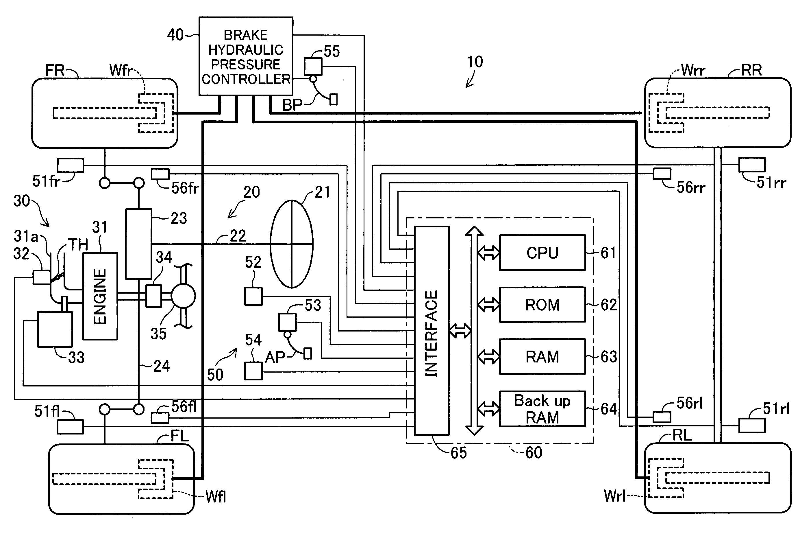 Motion control apparatus for vehicle