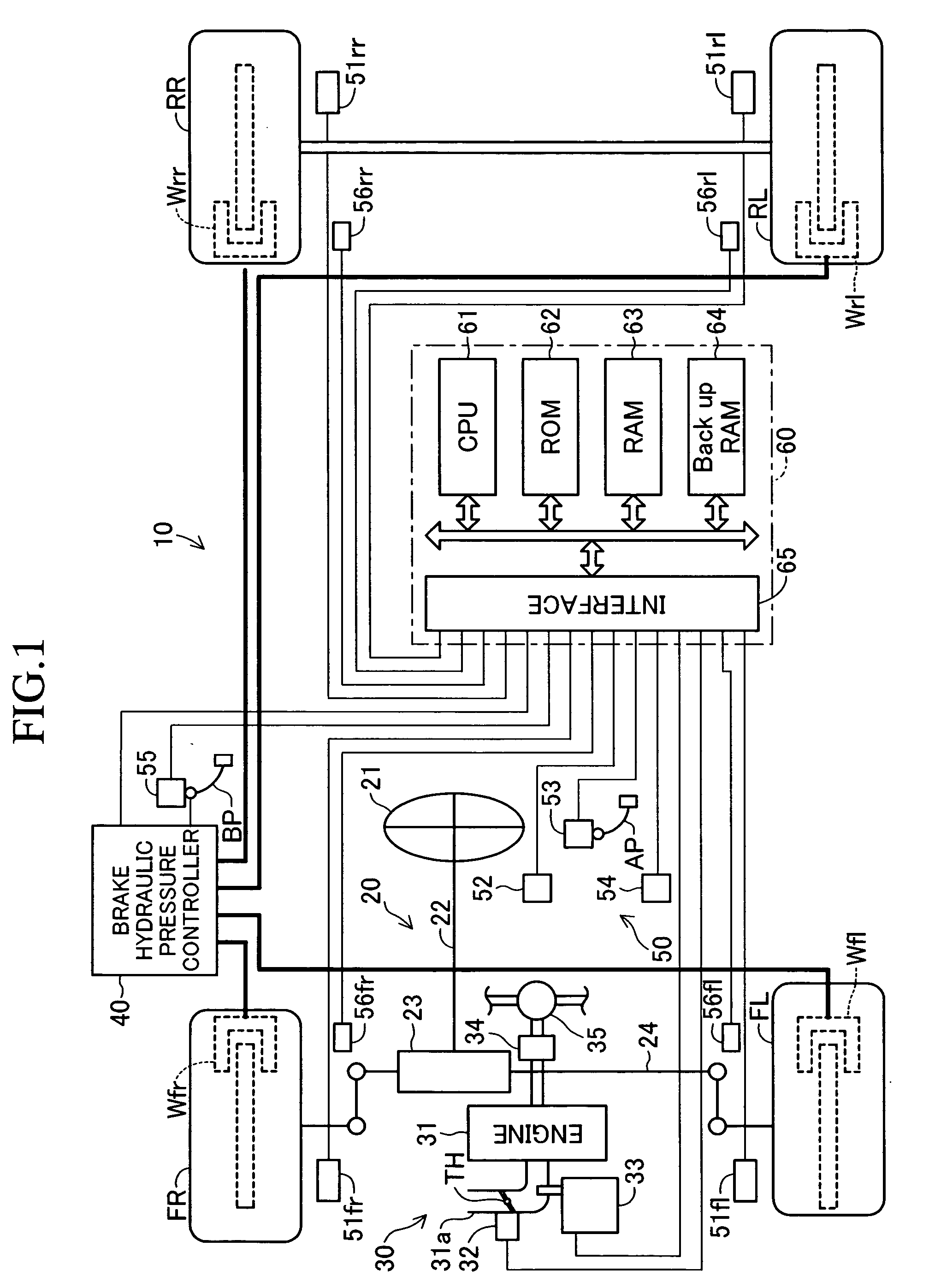 Motion control apparatus for vehicle