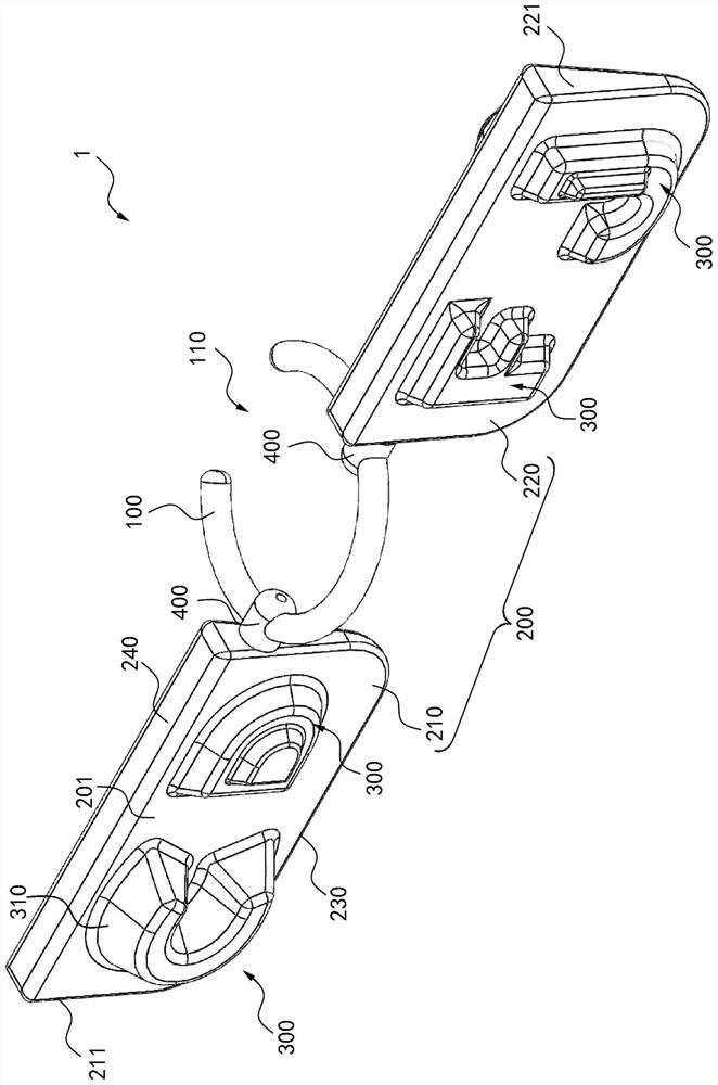 Auxiliary device, auxiliary device assembly and intraoral three-dimensional graph acquisition method