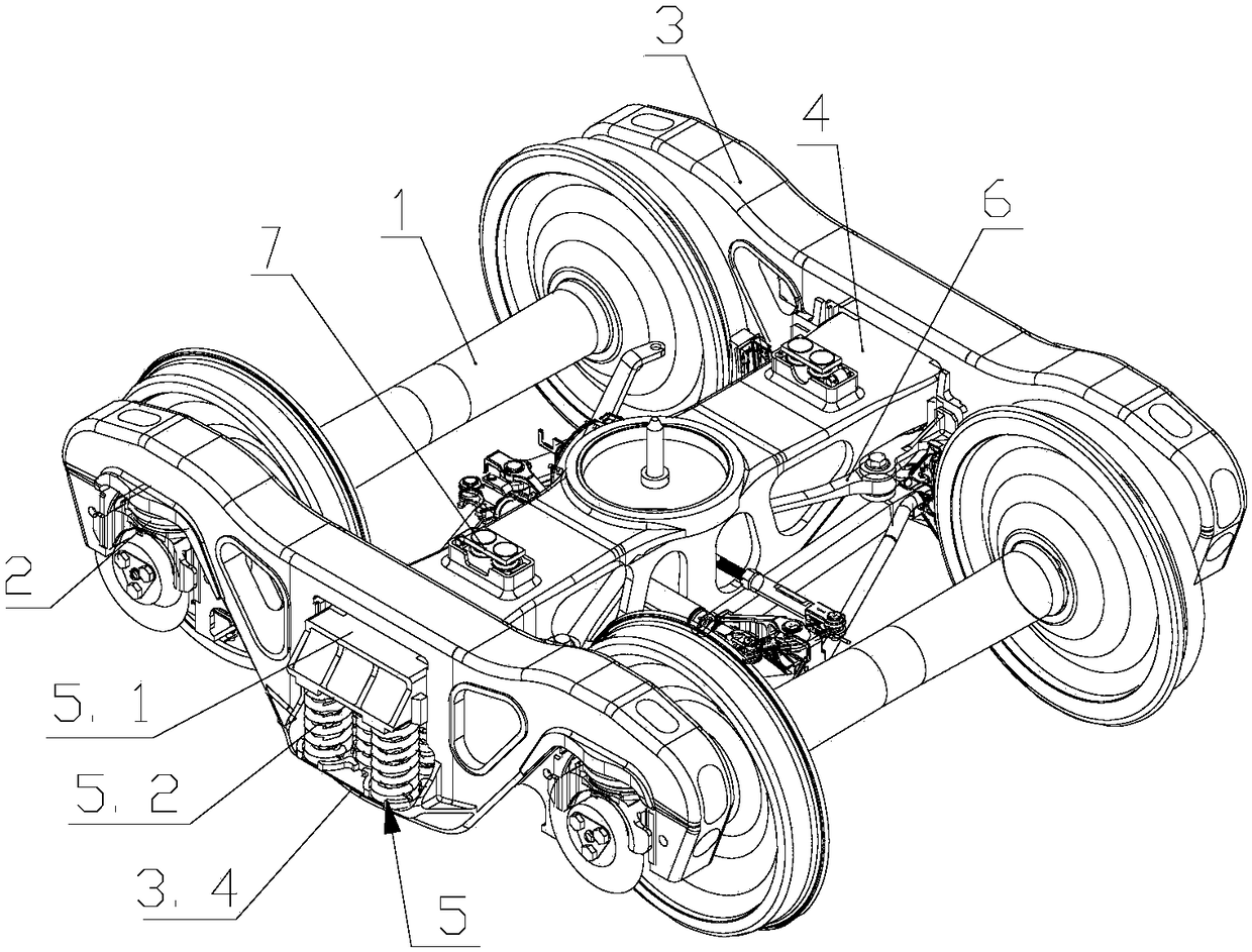 Flexible axle boxes and assembling method thereof, and bogie