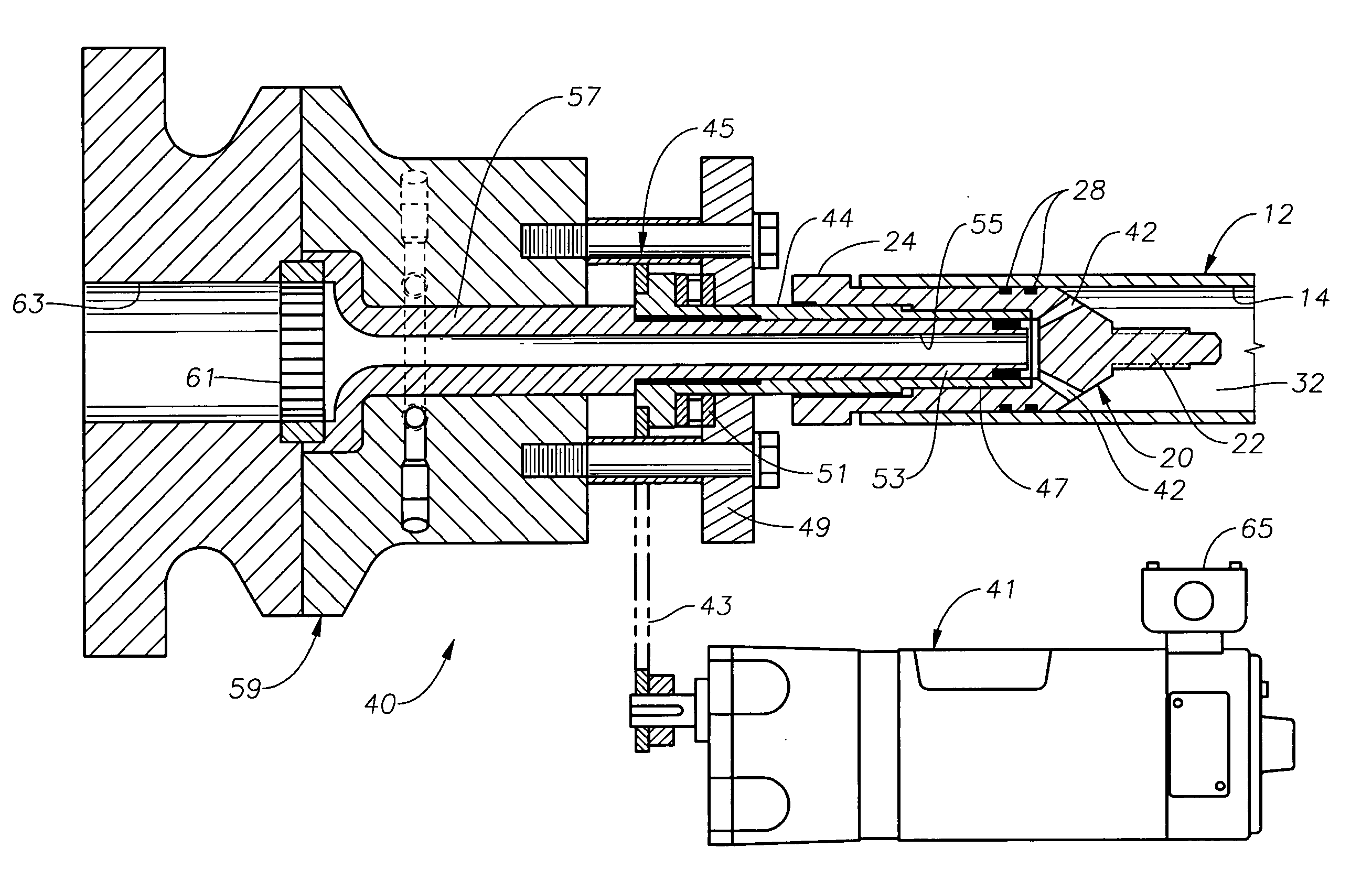 Method of molding progressive cavity pump stators