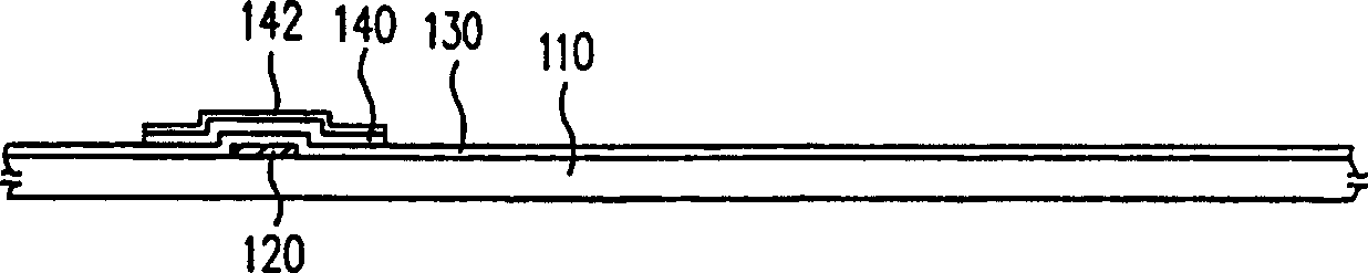 Semi-penetrating and semi-reflecting liquid-crystal displaying panel, pixel structure and manufacture thereof