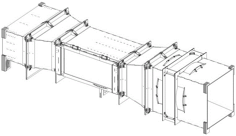 City high-density wind environment simulation wind tunnel system based on intelligent interactive platform