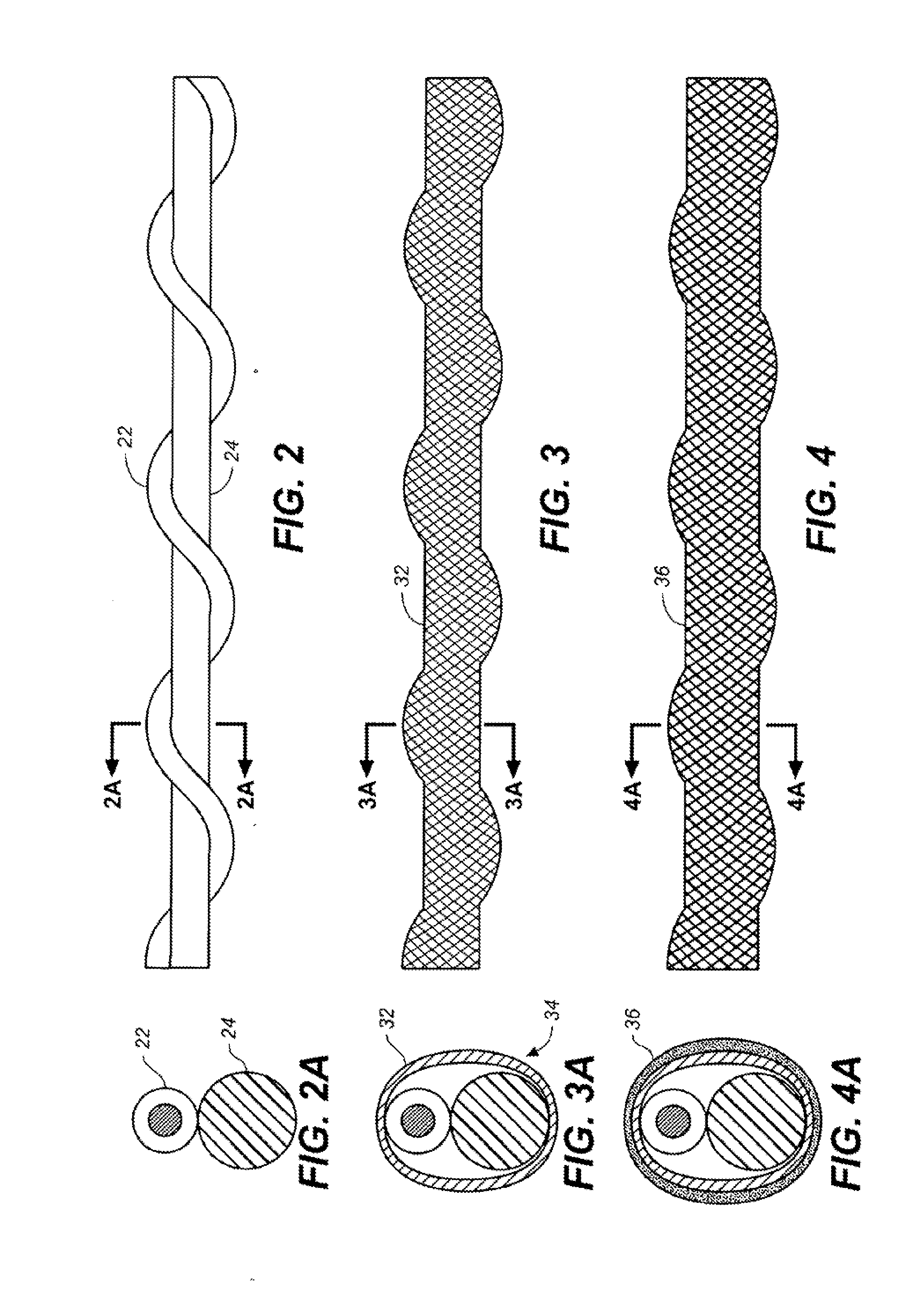 Headline sonar cable