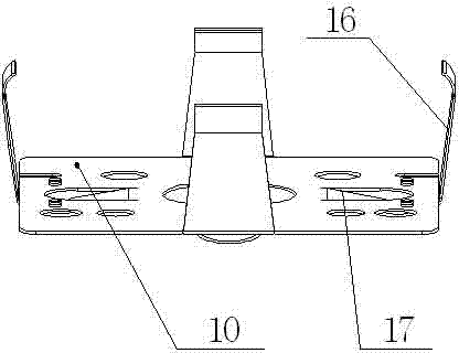 Structure for improving vibration performance of contactor