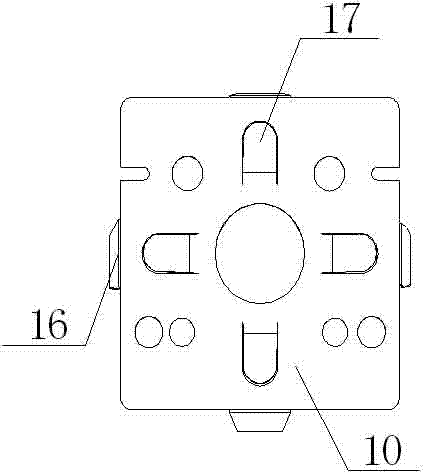 Structure for improving vibration performance of contactor