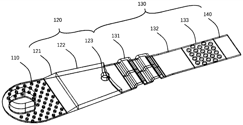 Self-driven micro-fluidic chip