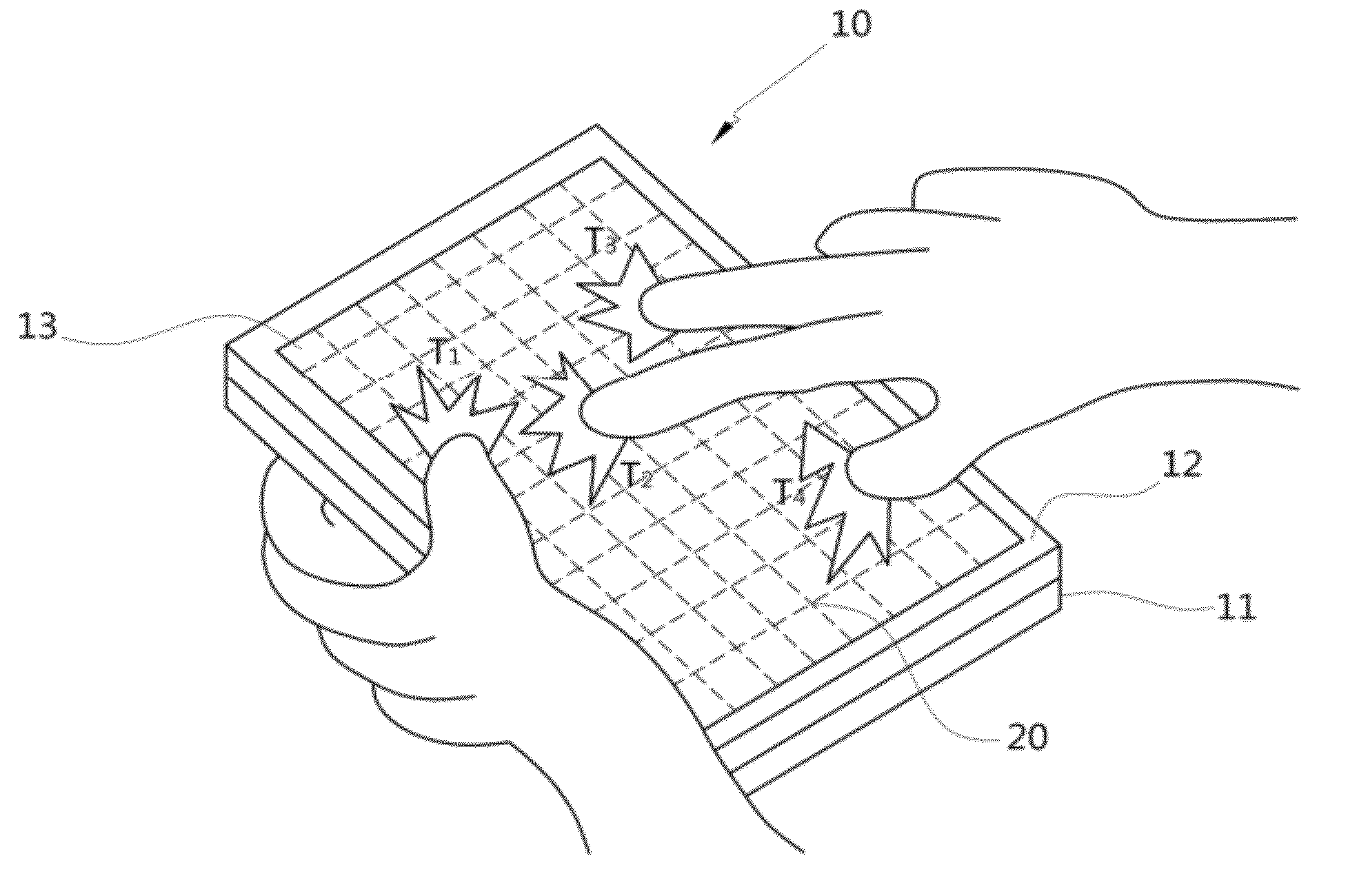 Method for providing a user interface based on touch pressure, and electronic device using same