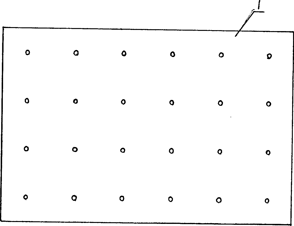 Porous cast iron platform with self-bringing clamping apparatus