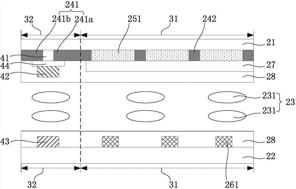 Colored film substrate and liquid-crystal display panel