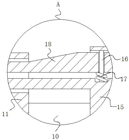 Packaging detection equipment with automatic clamping function for semiconductor