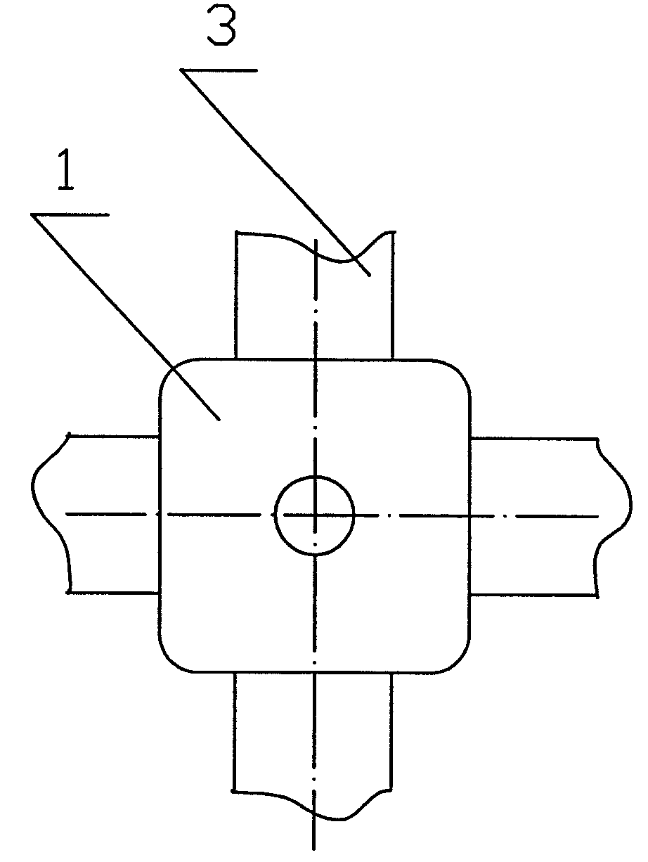 High-intensity welding point geogrid