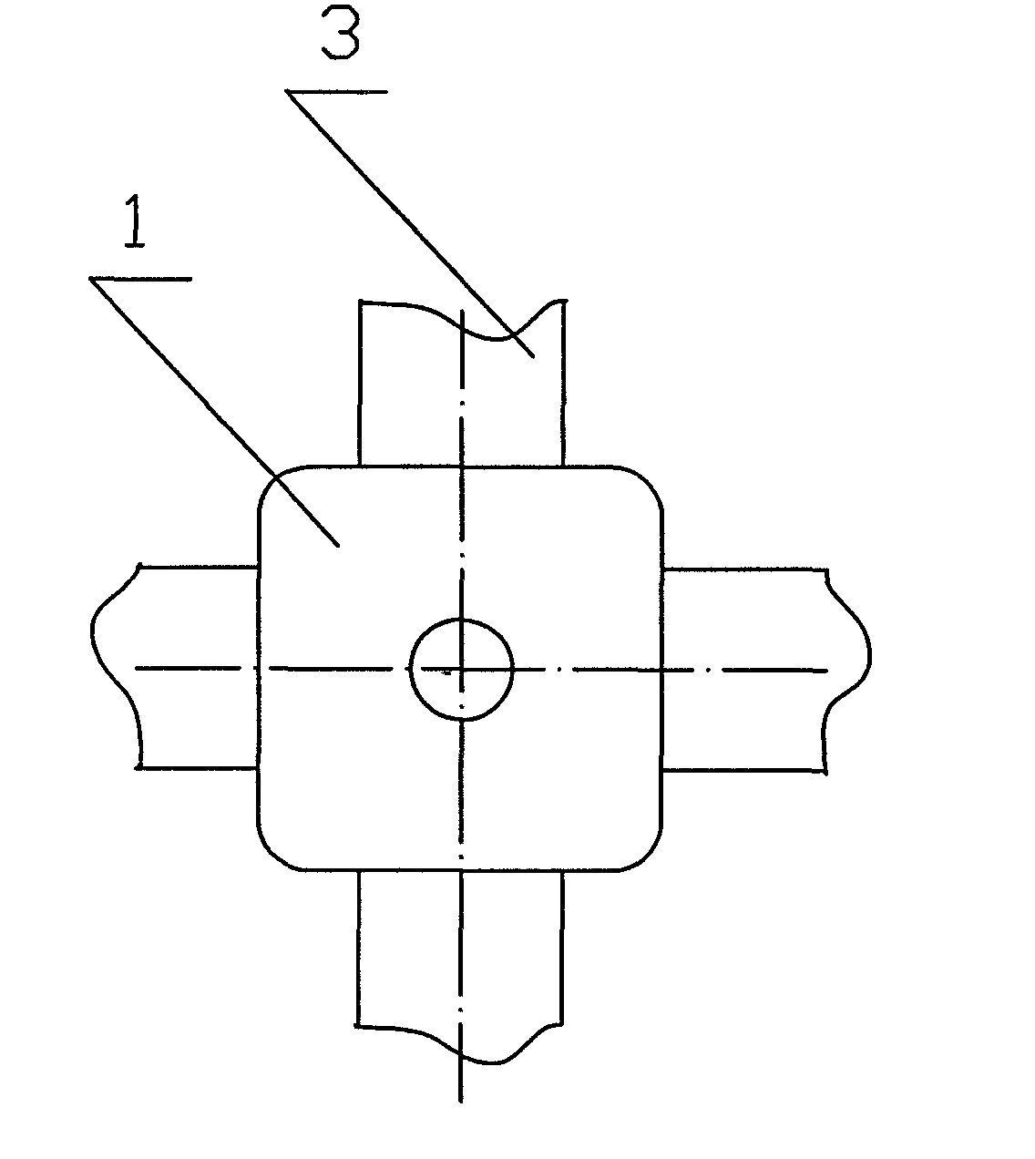 High-intensity welding point geogrid