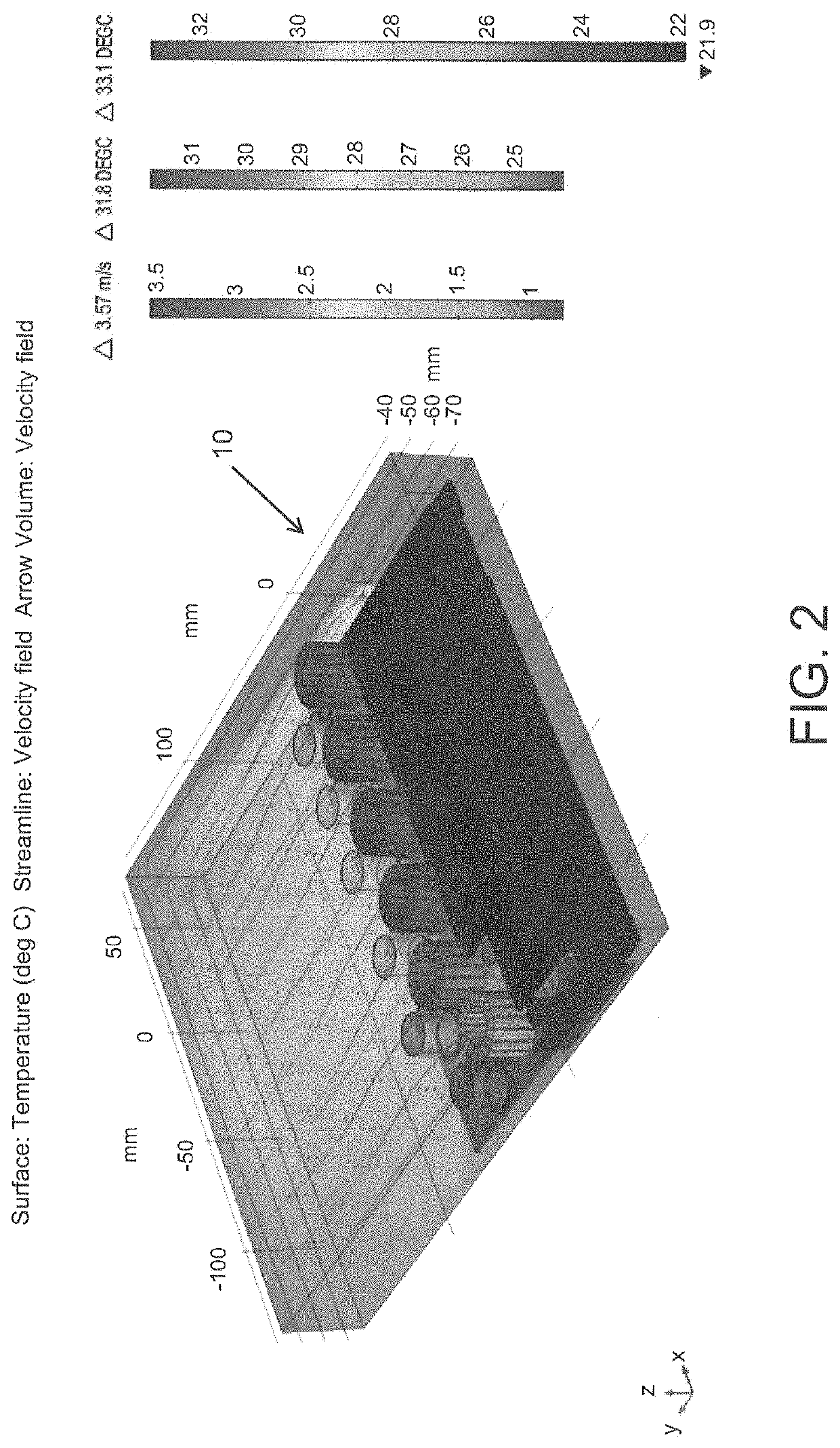 Thermal management for thermal cyclers using air tubes