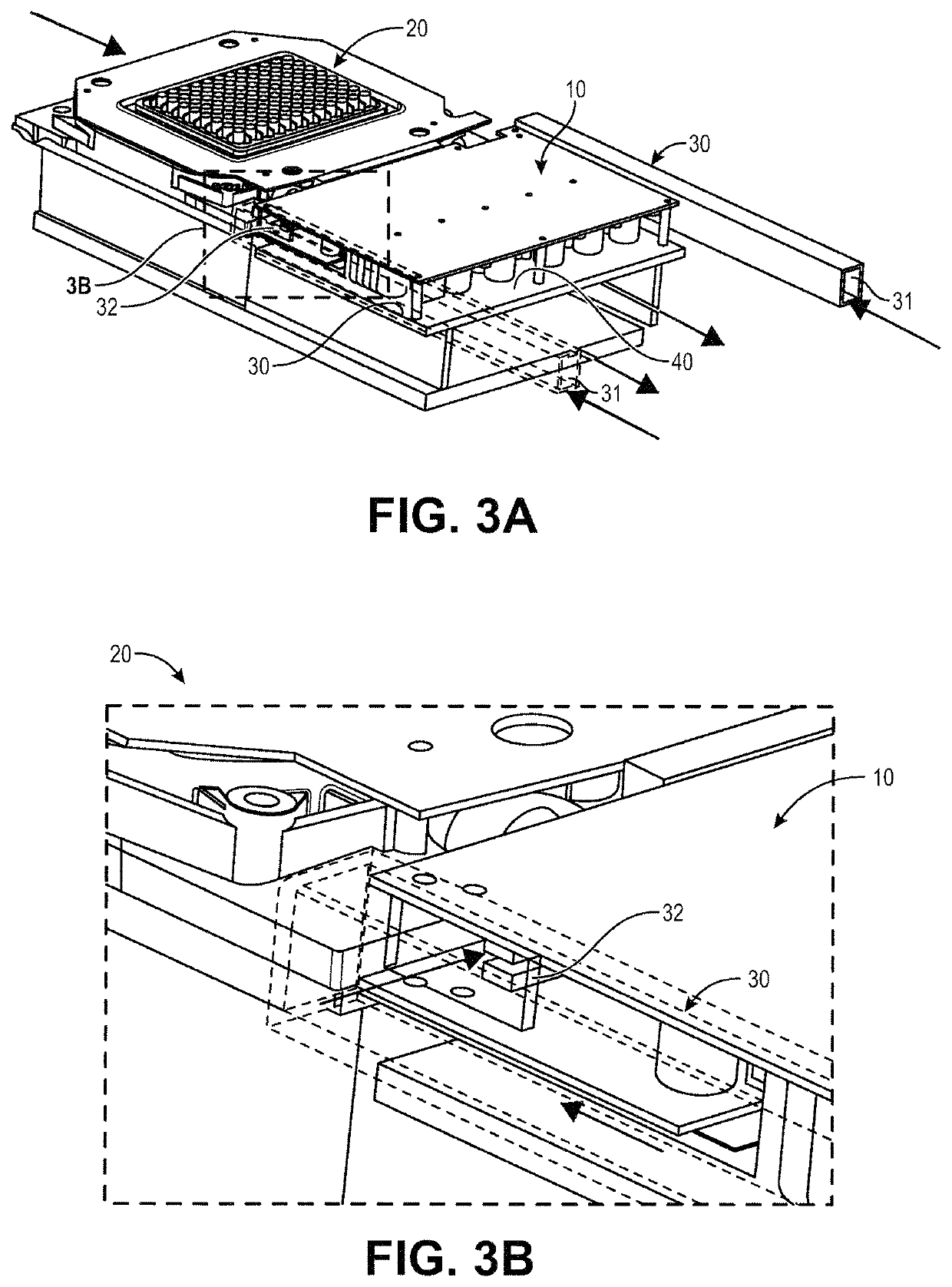 Thermal management for thermal cyclers using air tubes