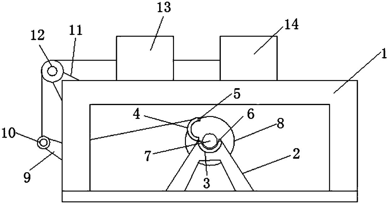 Conveying mechanism of bag making machine