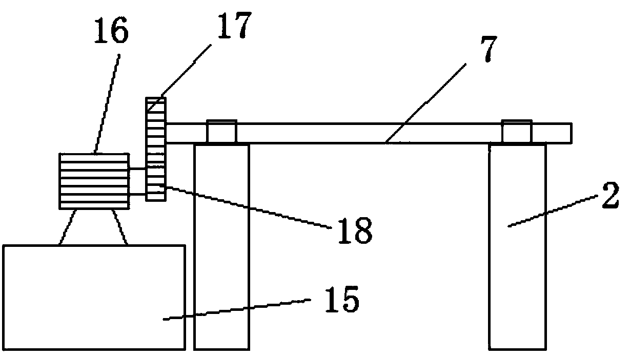 Conveying mechanism of bag making machine