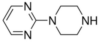 Method for detecting buspirone and metabolites thereof through LC_MS_MS