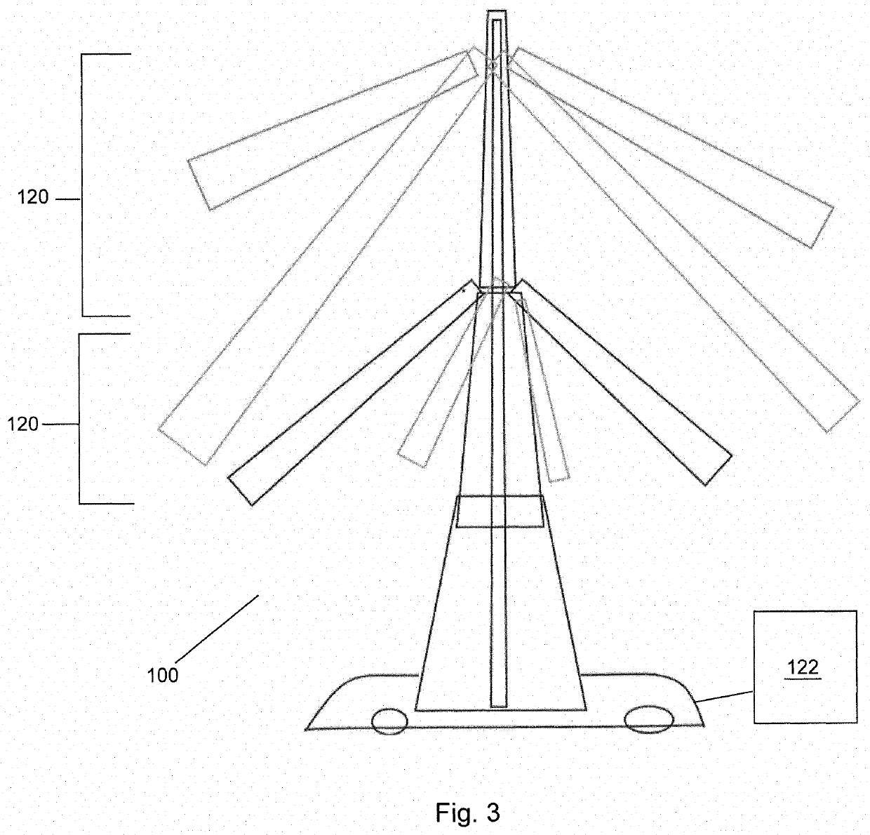 Dynamic building-integrated photovoltaics (DBIPV) using solar trees and solar sails and the like