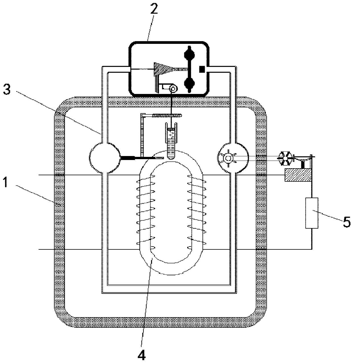 Heat dissipation protection equipment based on oil-immersed high-frequency transformer