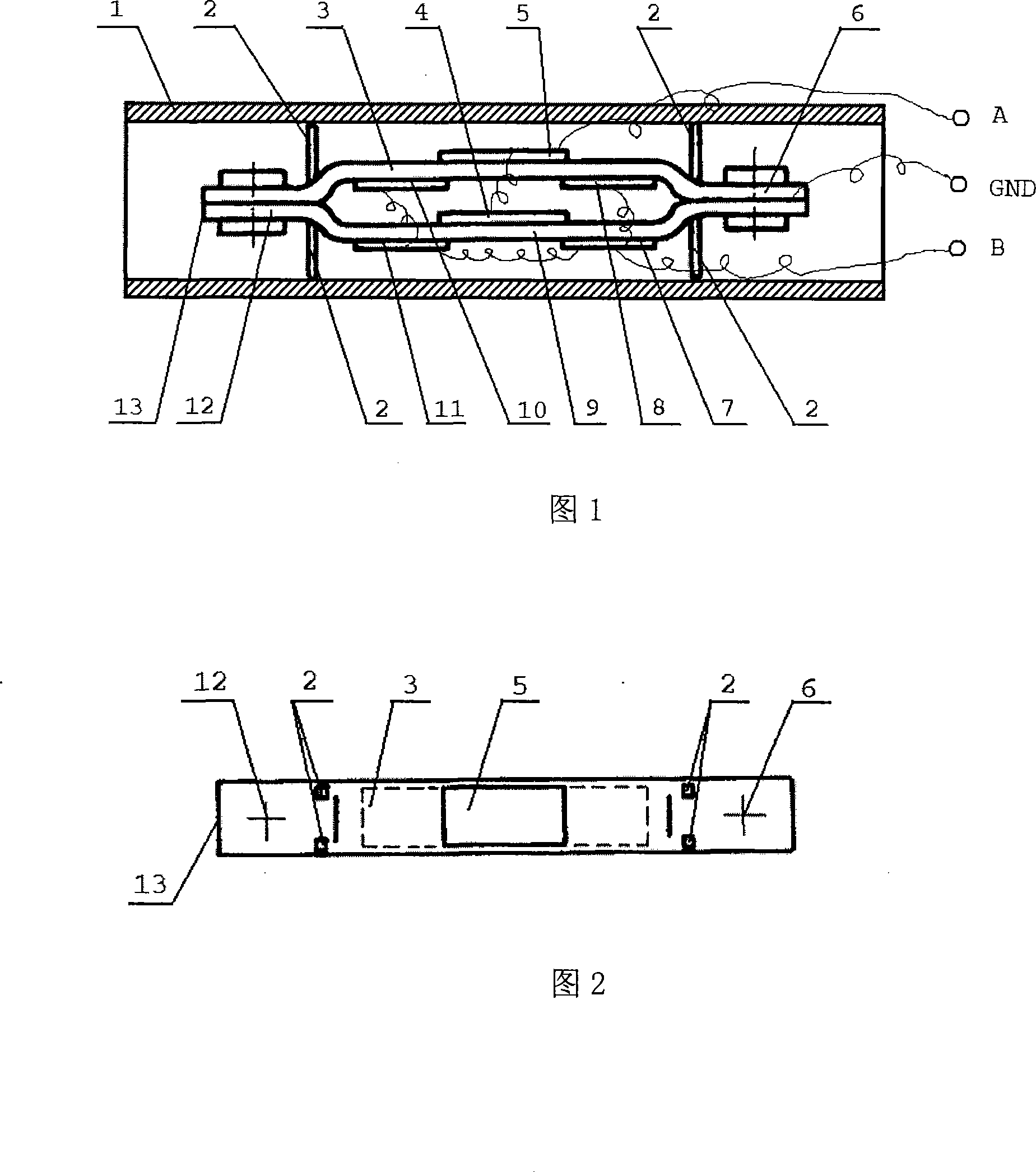 Slender diameter piston type piezoelectric straight line motor