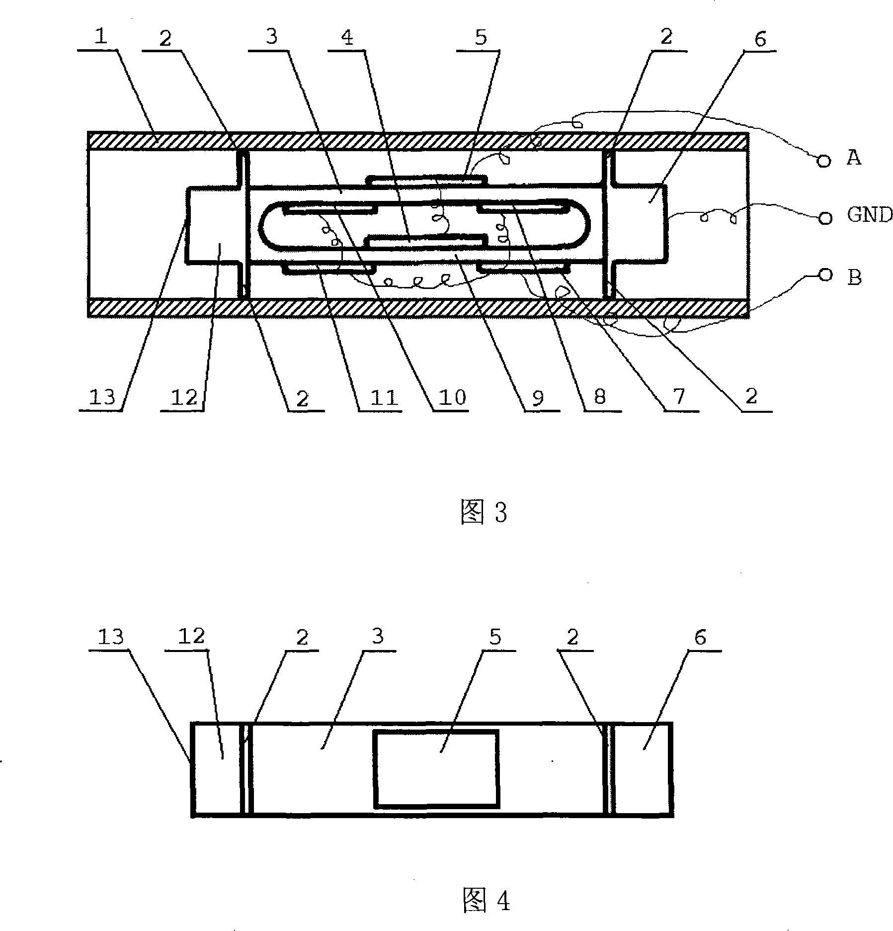 Slender diameter piston type piezoelectric straight line motor