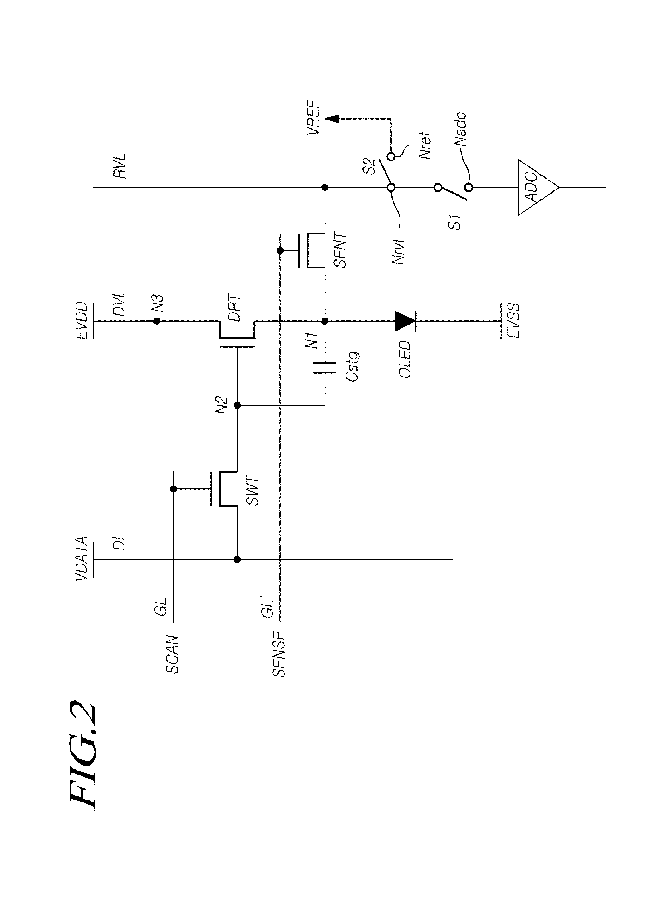 Over-current control device and organic light emitting display device adopting the same