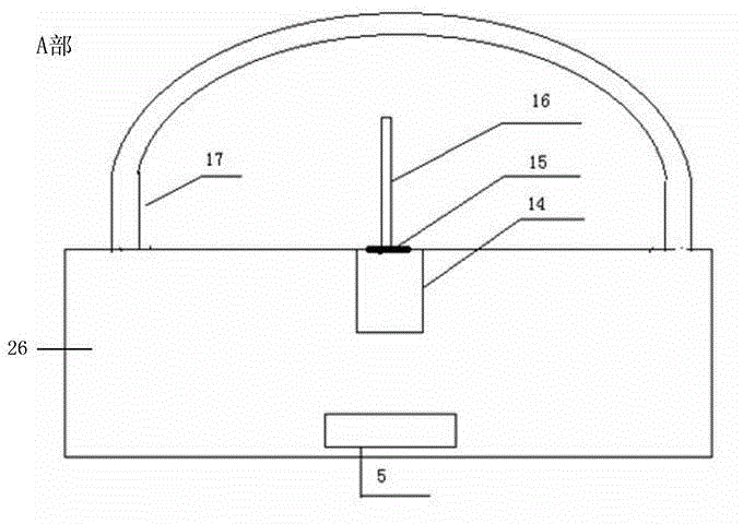 Installation structure and installation method of earthquake electromagnetic disturbance sensor