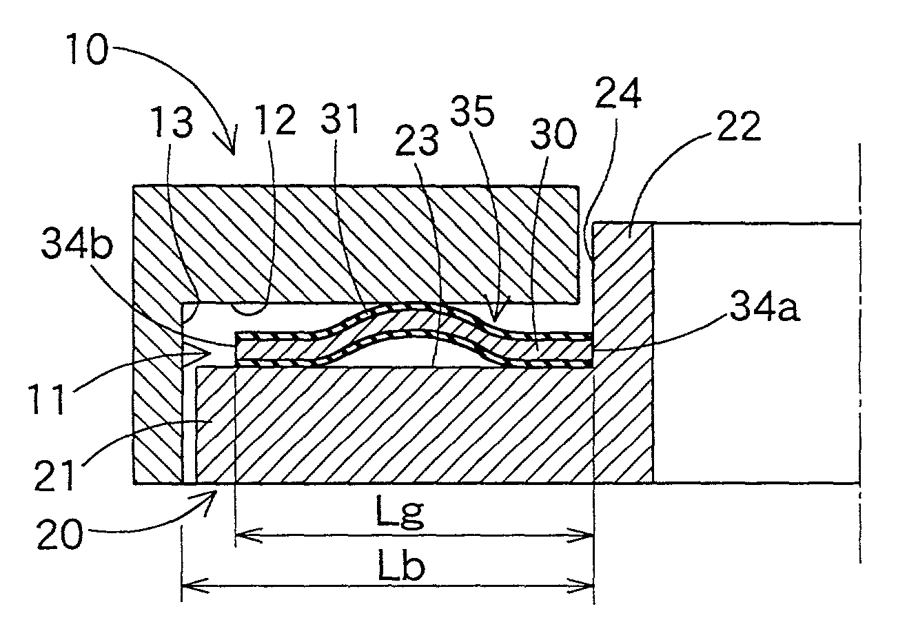 Gasket attachment structure for refrigerant-seal