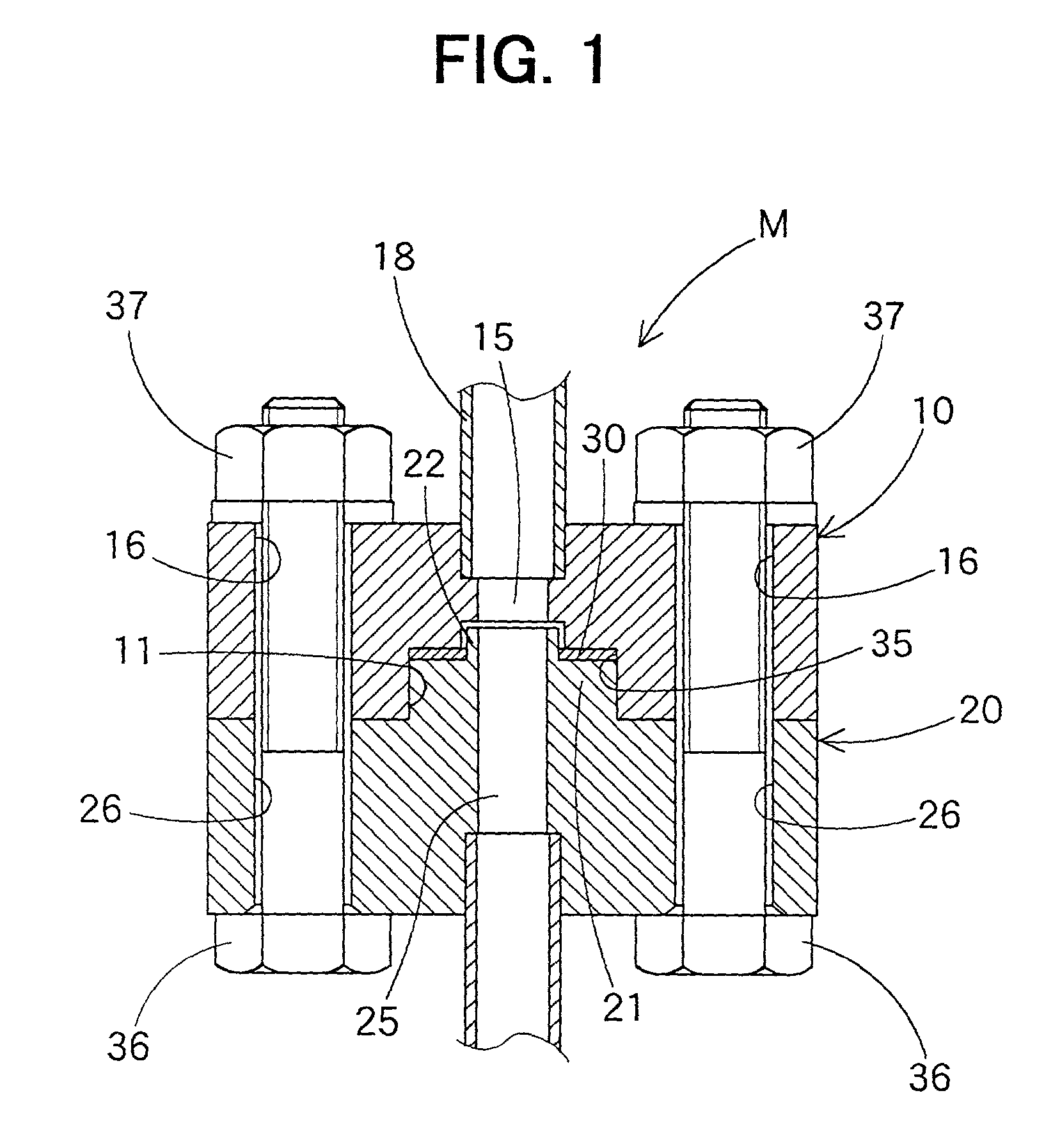 Gasket attachment structure for refrigerant-seal