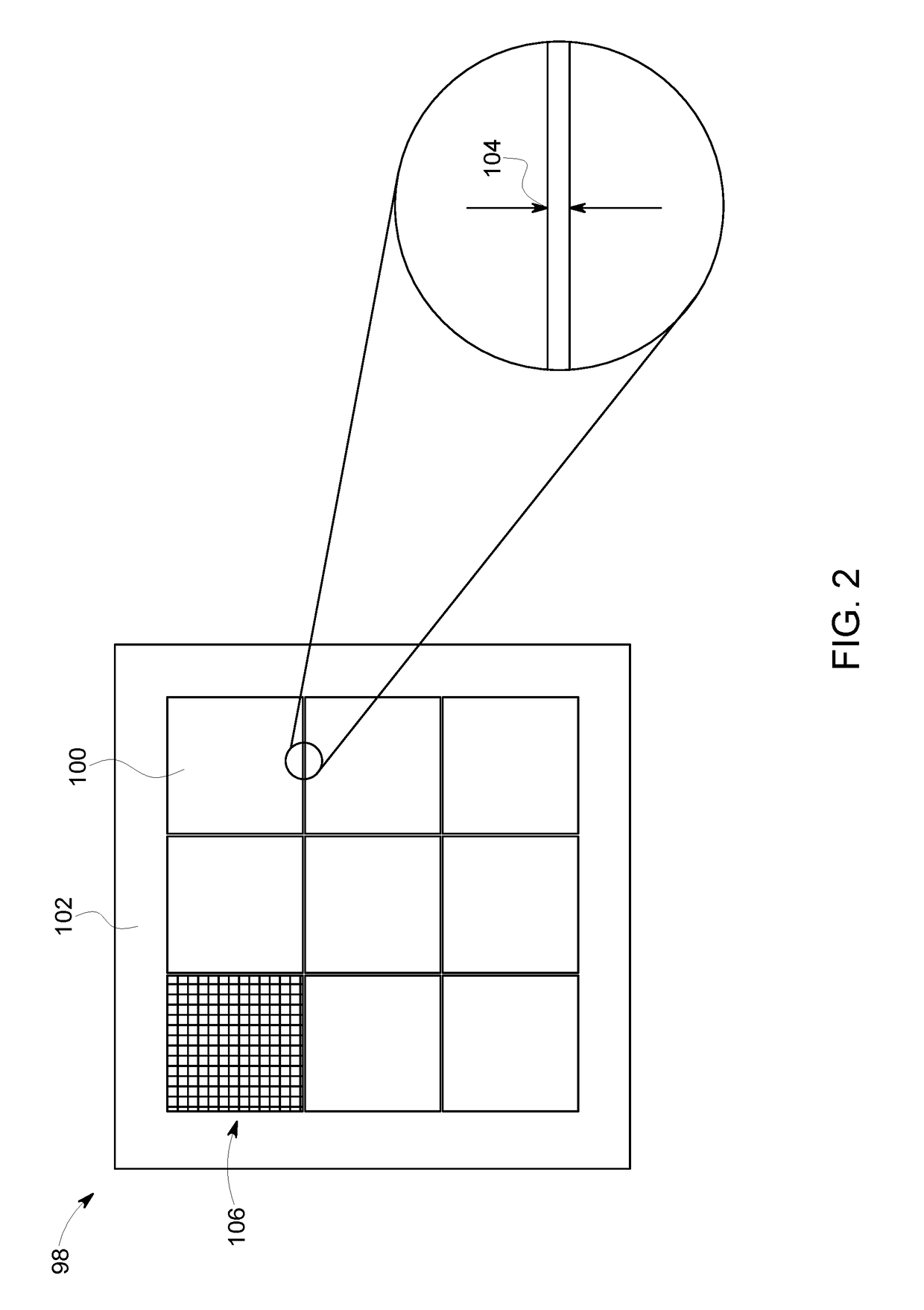 Radiation detector assembly