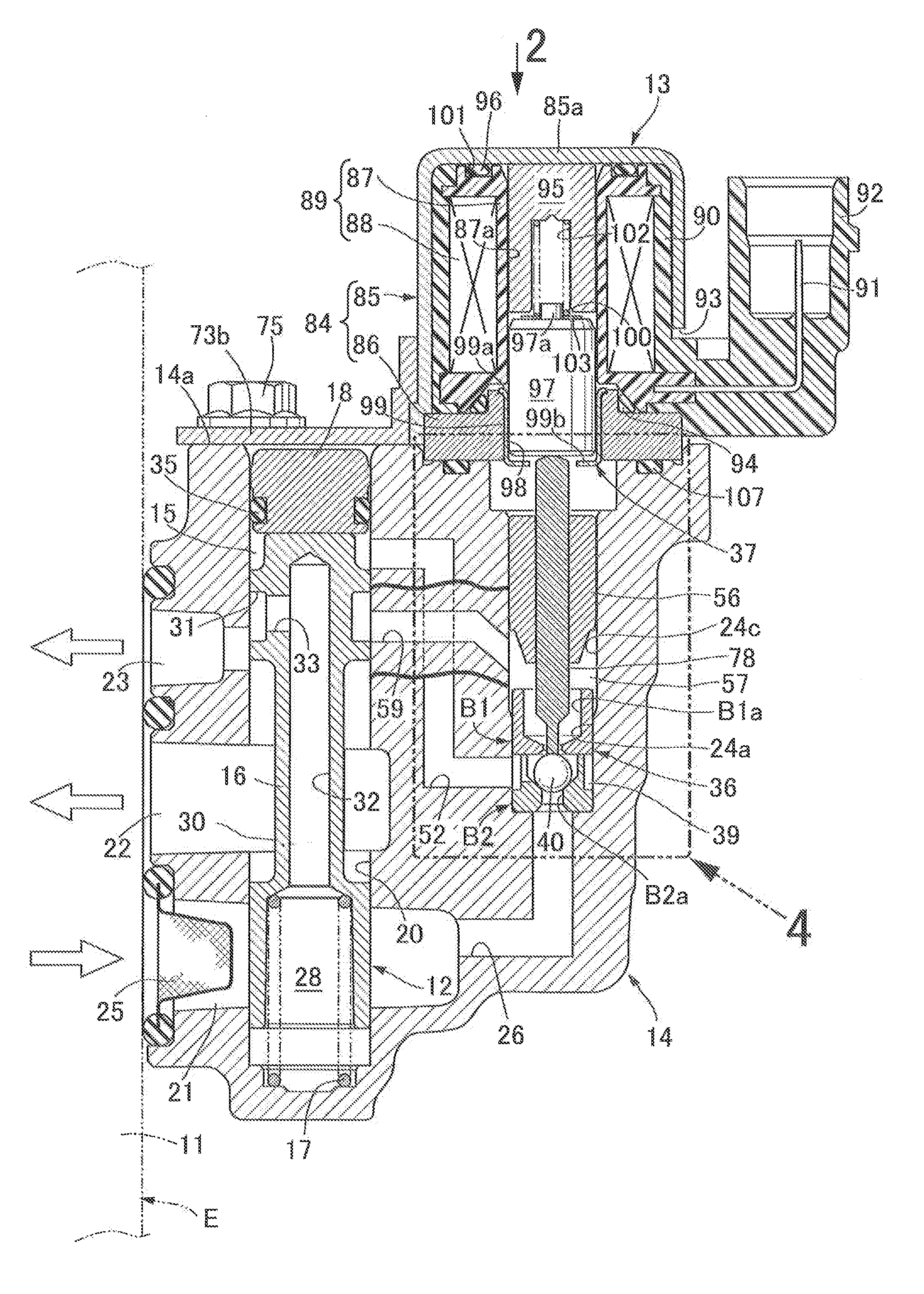 Fluid pressure control device