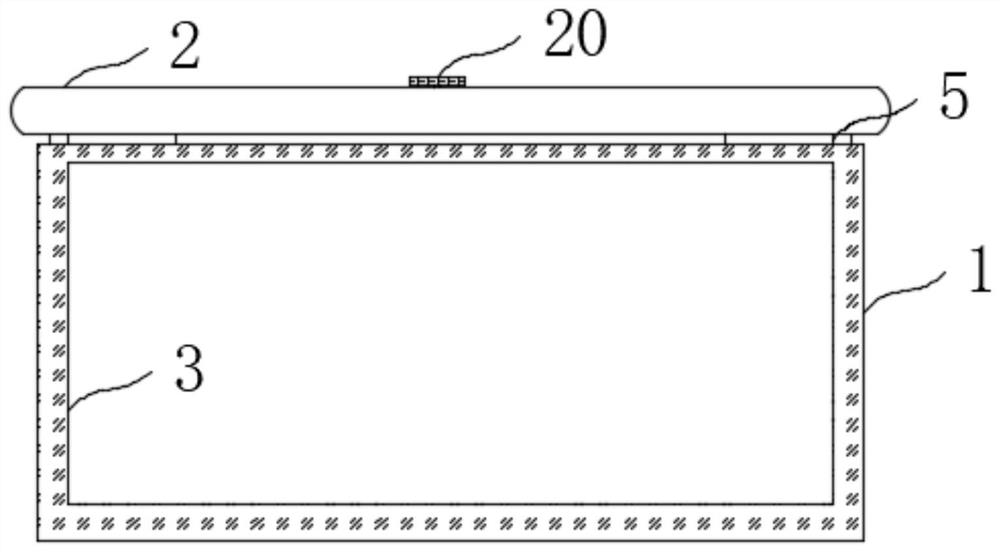 Cultivation device for researching growth state of wheat root system