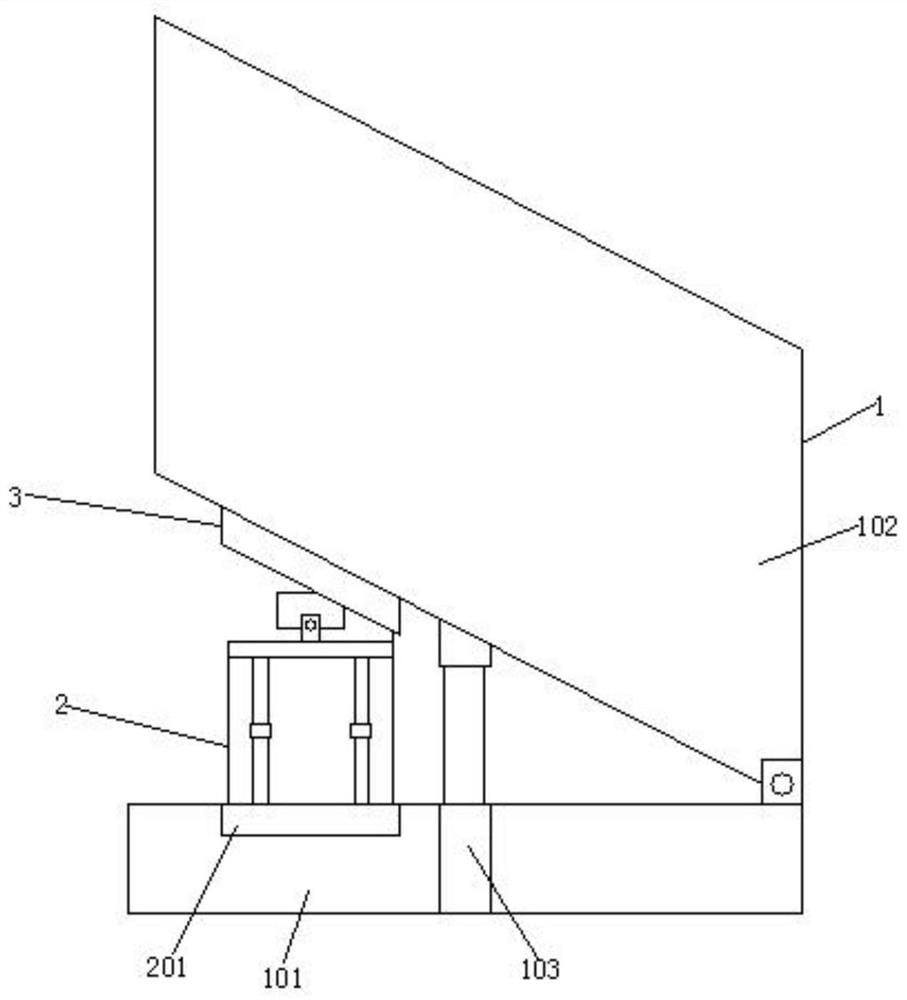 A rollover self-unloading compression garbage truck and its self-rescue device