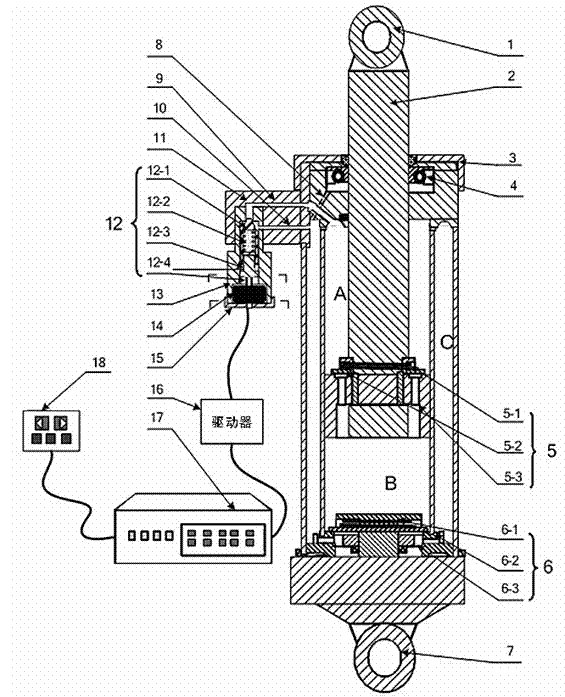 Damping-adjustable shock absorber