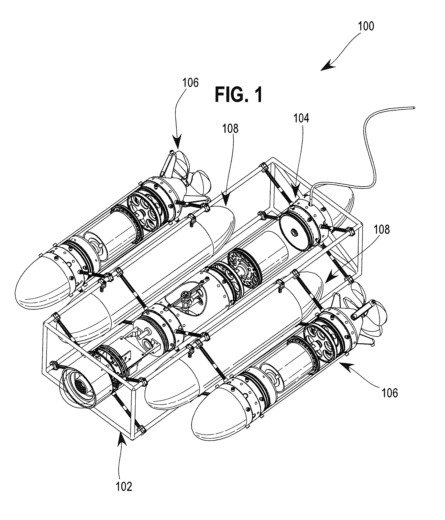 Modular rapid development system for building underwater robots and robotic vehicles