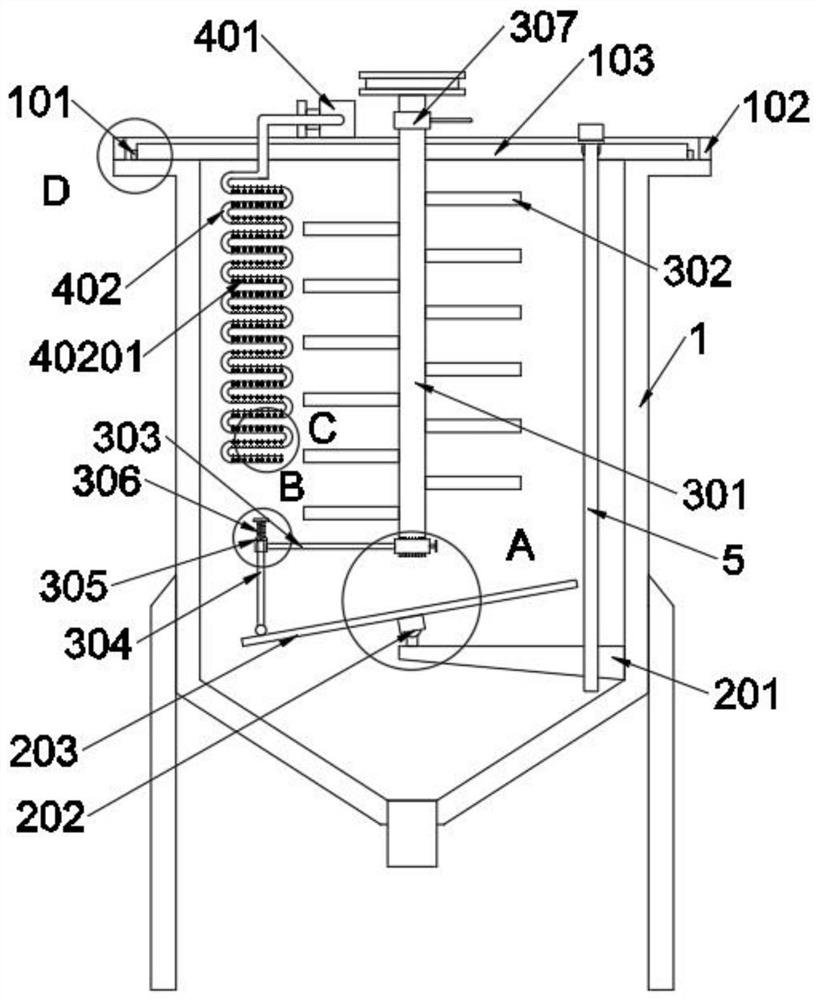 Chemical polymer material production equipment