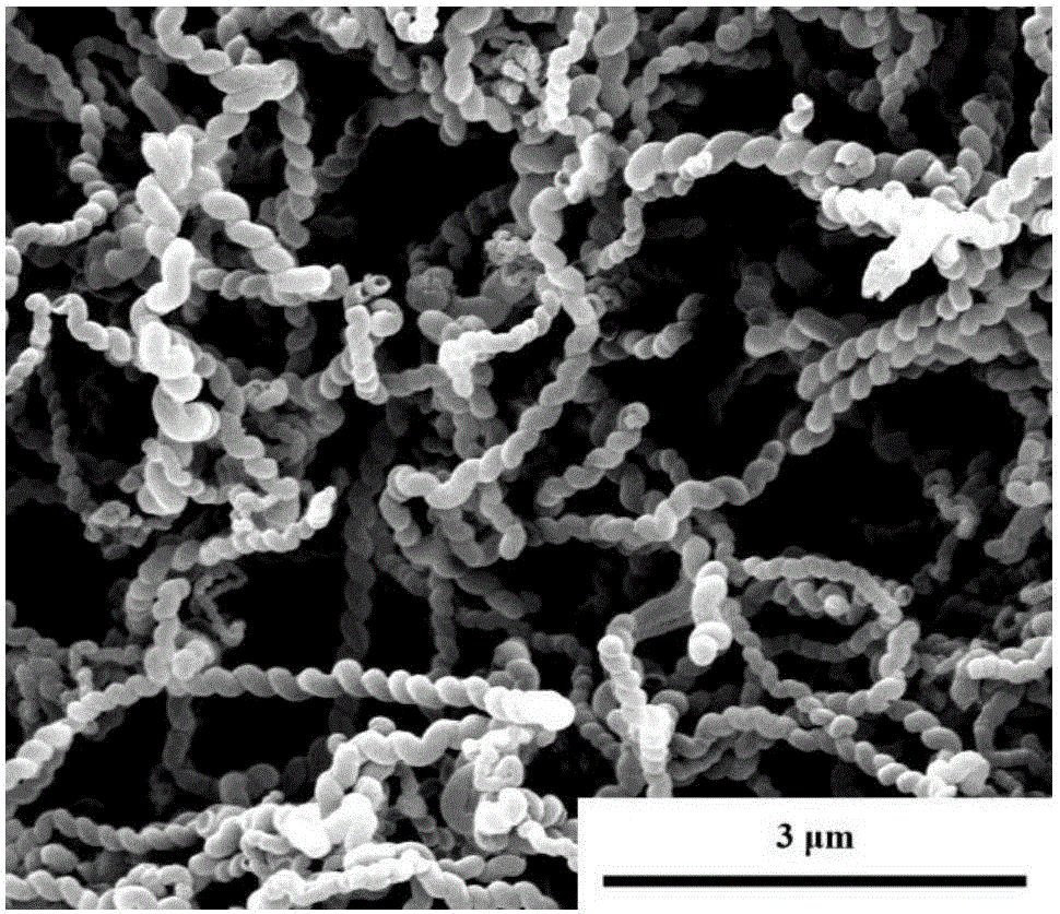 High-purity helical carbon nanotubes and preparation method thereof