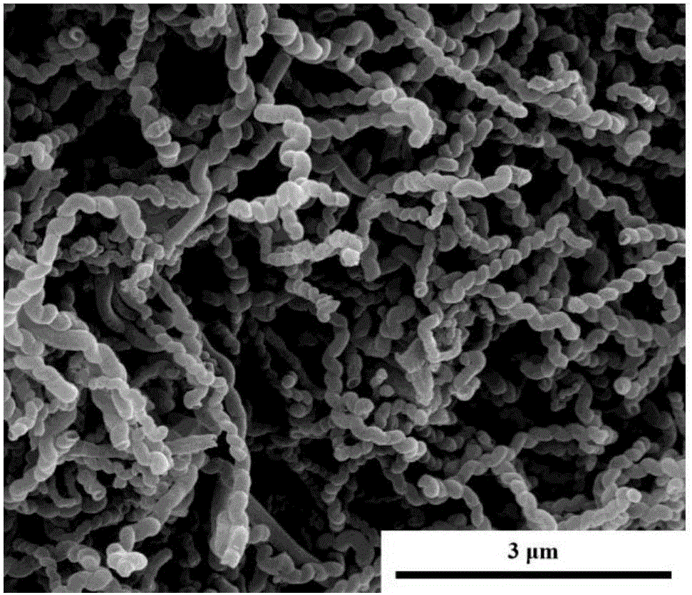 High-purity helical carbon nanotubes and preparation method thereof