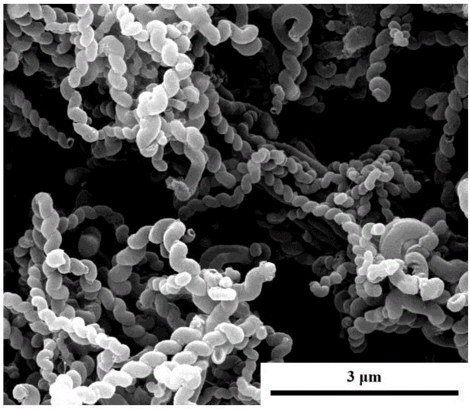 High-purity helical carbon nanotubes and preparation method thereof