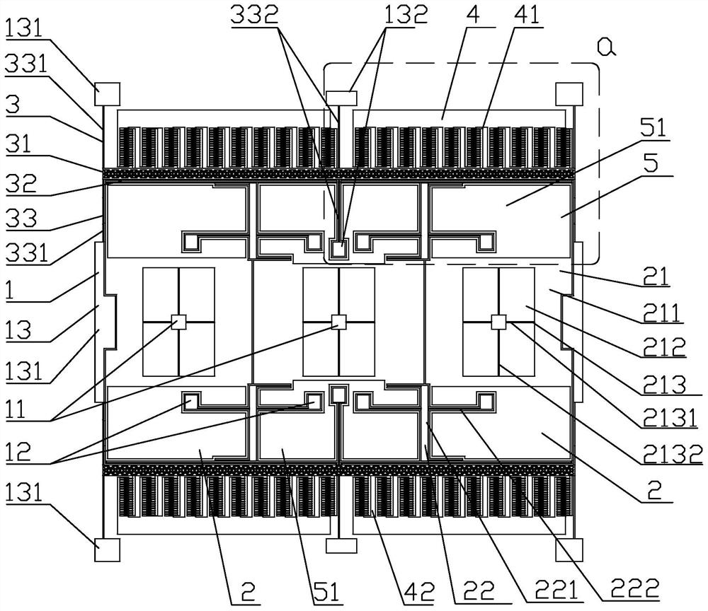 MEMS single-axis gyroscope