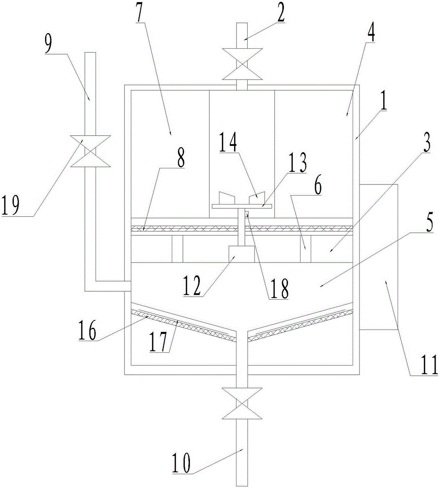 Efficient traditional Chinese medicine purification and stirring device